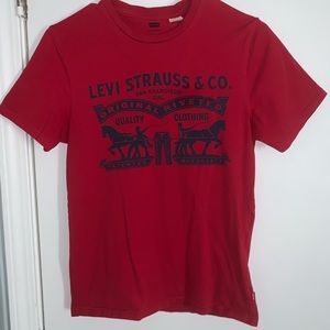 Red levis Shirt